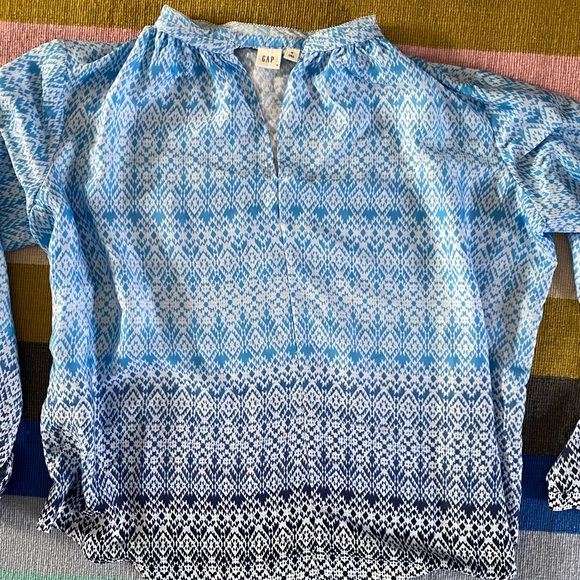 GAP Tunic in shades of blue, size M - Picture 5 of 8